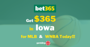Get $365 for MLB & Best Bets Today
